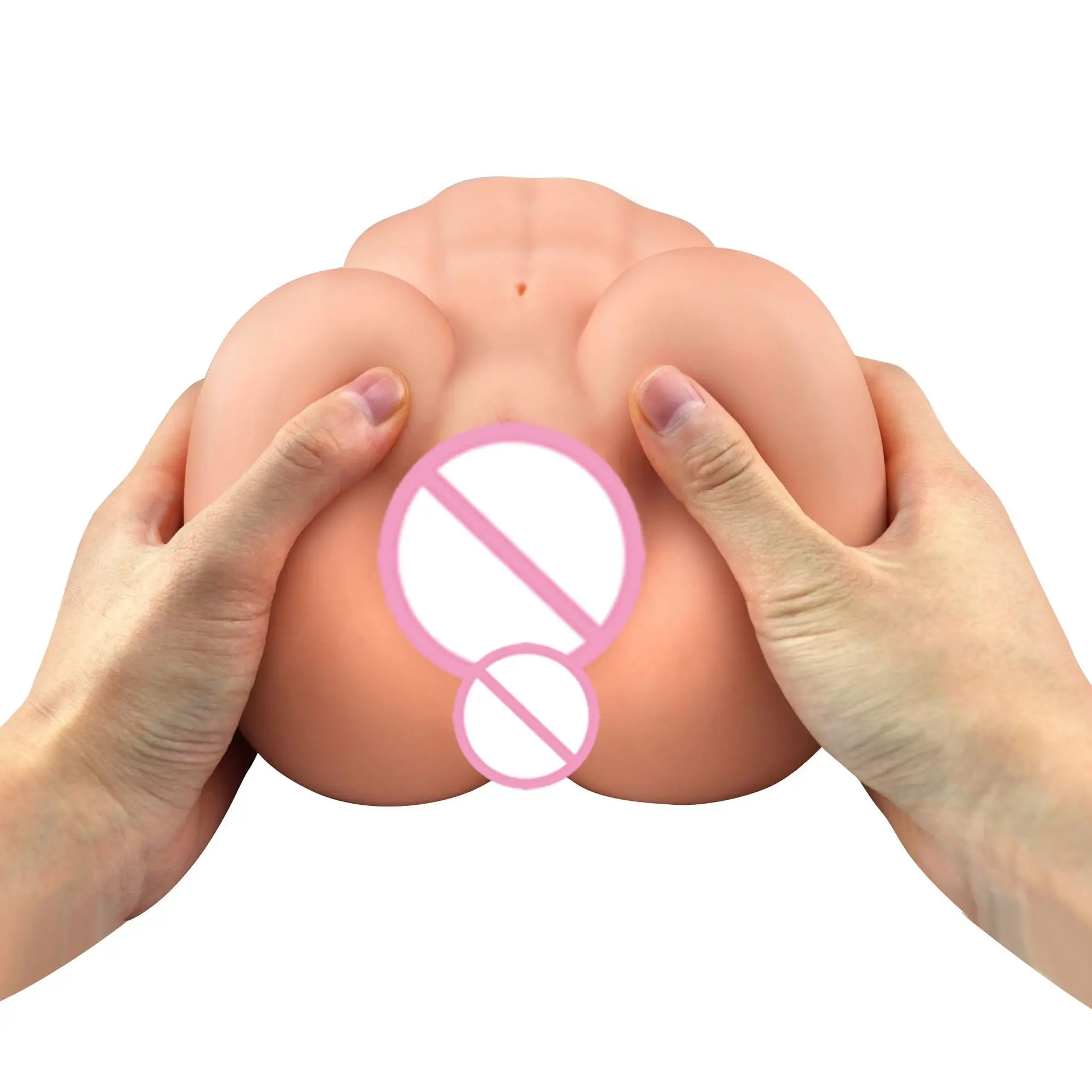 Sex Doll Artificial Vagina Double Channels Sex Toys for Men Male Masturbator Cup Masturbate Real Doll 18 Adult Silicone Big Ass