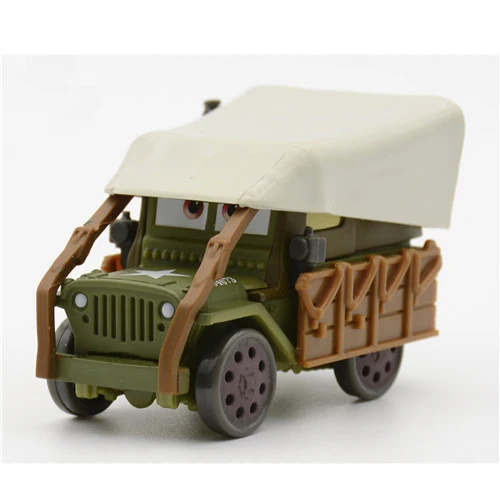 Pixar тачки 3 большие колеса сплав игрушечный автомобильный светильник ning McQueen Рамирез джексо звук и светильник мягкие игрушки «Baby Boo» детский день рождения Рождественский подарок - Цвет: Sarge