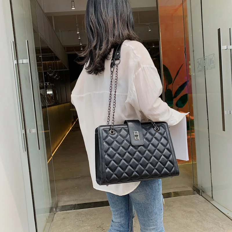 Women Leather Handbags Vintage Female Shoulder Bag Ladies Desinger Large Tote Bags for Girl Crossbody Bags Black Bag bolso mujer