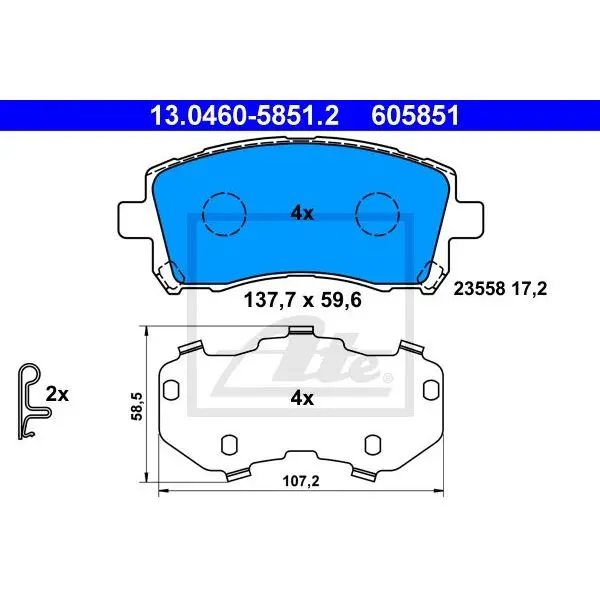 Колодки дисковые п.\Subaru Forester 2.0 02/Legacy 2.5i 4WD 96-99 | Автомобили и мотоциклы