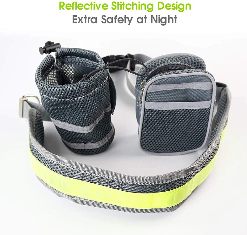 Benepaw Reflective Handsfree Dog Leash With Two Storage Bags 4