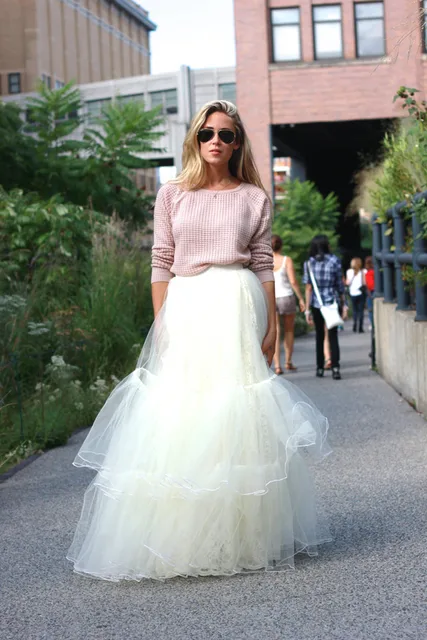 High Street Beige Mermaid Tulle Skirts Women Ruffles Tiered Long Tutu Skirt  To Party Zipper Custom Made New Arrival - AliExpress