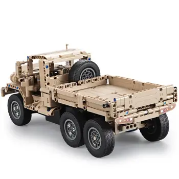 

Remote Control Car Racing Toy Diy Set Mould King Building Block Military Truck Boy Kid Bricks Educational Assembly Toys
