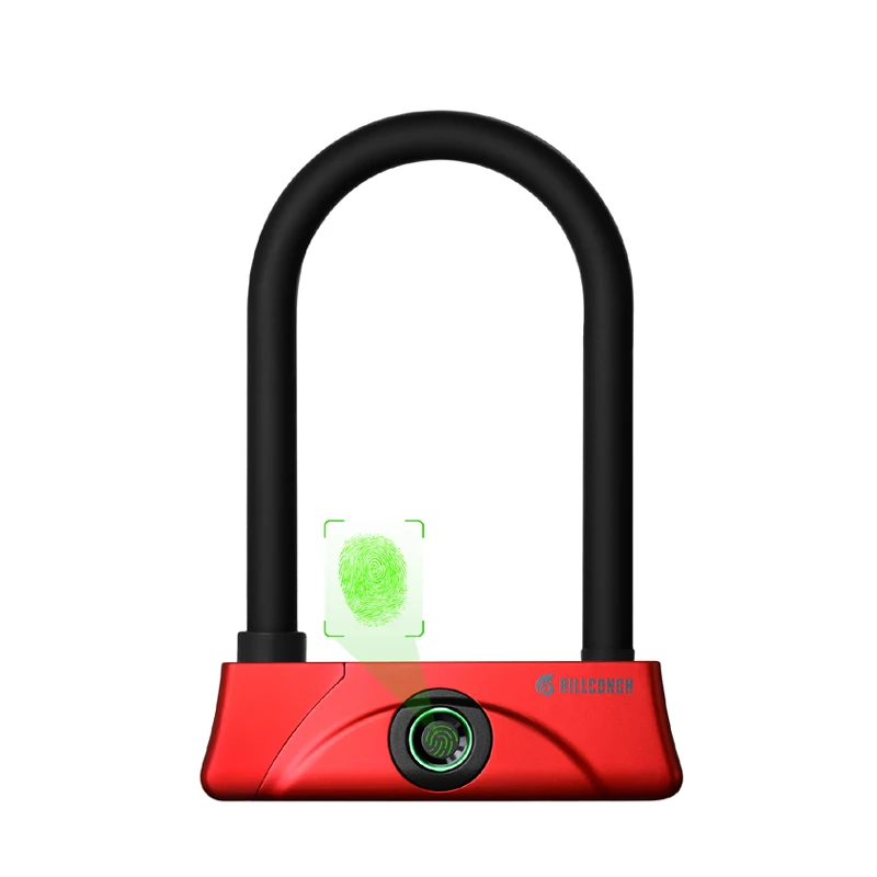 

USB Rechargeable Door Lock Fingerprint Padlock with fingerprint Quick Unlock with APP Control Electronic Smart Digital Lock