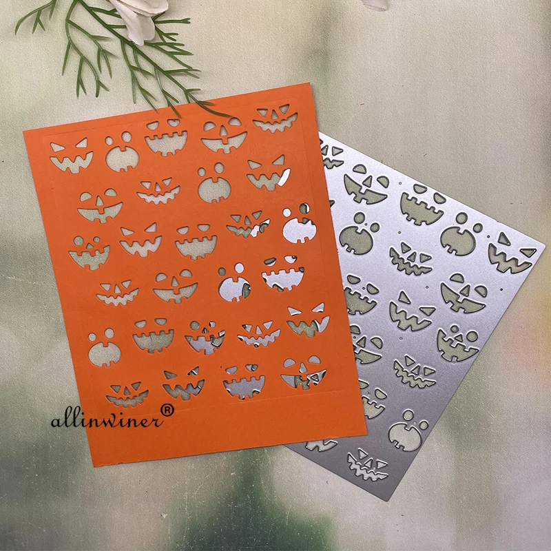 Halloween pumpkin frame Metal Cutting Dies Stencils Die Cut for DIY