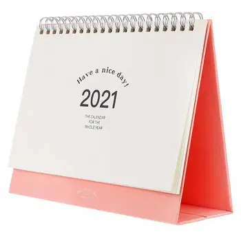

1 Pc Home Office Desktop Calendar Paper 2021 Standing Flip Calendar
