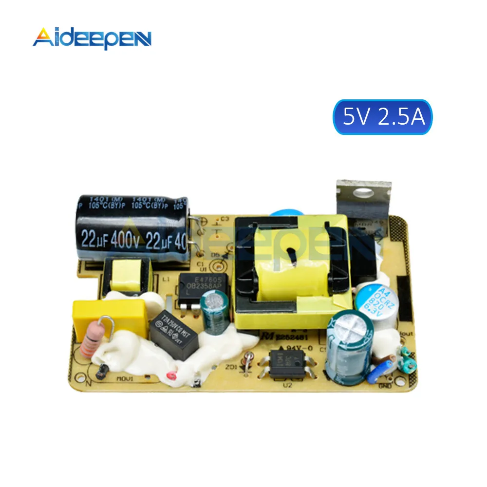 AC-DC 5V 2A 2000mA/5В 2.5A/12 V 1A/5В 600mA переключатель Питание модуль для замены ремонта светодиодный Питание доска 110V 220V - Цвет: 5V 2.5A
