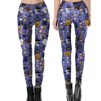 

Fashion Women Leggings Pants Hip Lifting Buttocks Trousers Elastic legins Fitness Legging Halloween Jeggings Leggins mujer W10