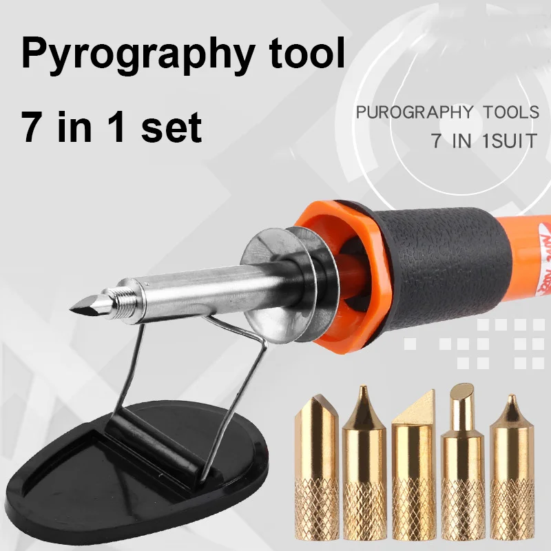 7 In 1 Electric Soldering Iron Set, Engraving Soldering Iron, Soldering