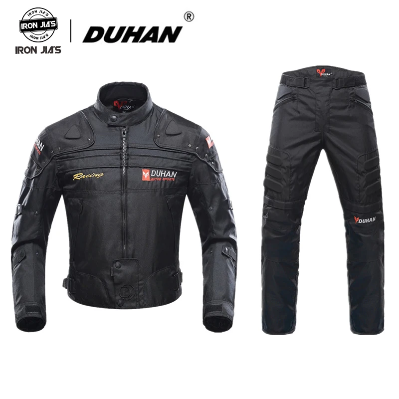 

DUHAN Motorcycle Jacket Motorbike Riding Jacket Windproof Motorcycle Full Body Protective Gear Armor Autumn Winter Moto Suits