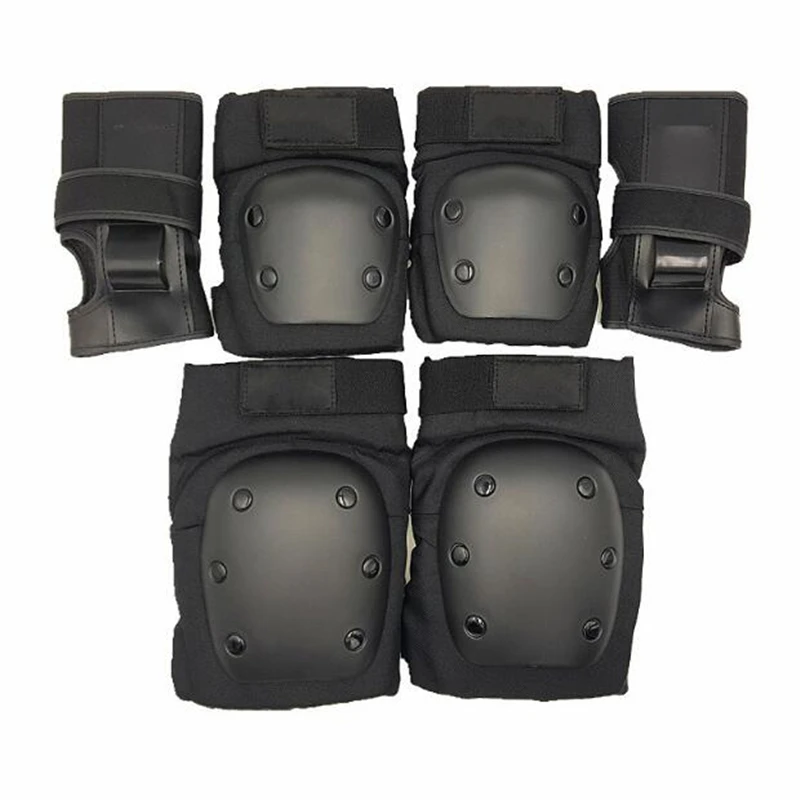 6 Pieces Pads Elbow Wrist Knee Pad For Outdoor Sports Protective Kit Inline Speed Skating Racing Cycling Skateboard S M L Xl400g Elbow Knee Pads Aliexpress