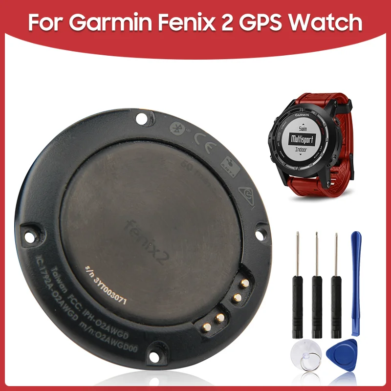 

Original Replacement Battery For Garmin Fenix 2 GPS Watch Battery with Back Case