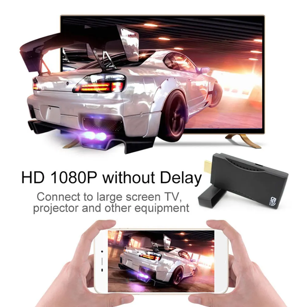 PTV Airplay Универсальный PTV дисплей зеркальный экран Full HD HDMI ключ Carlinkit портативный