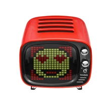 Réveil intelligent de horloge LED d'art de Pixel Audio de haut-parleur sans fil portatif extérieur de Bluetooth avec l'application(China)