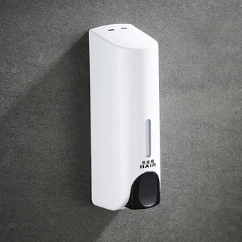 

350ML Leakproof Home Hotel Liquid Soap Dispenser Detergent Wall Mount Body Lotion Manual Press Shower Gel Bathroom Accessories