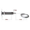Garage door release key, garage door lock, emergency key release, release lock 2