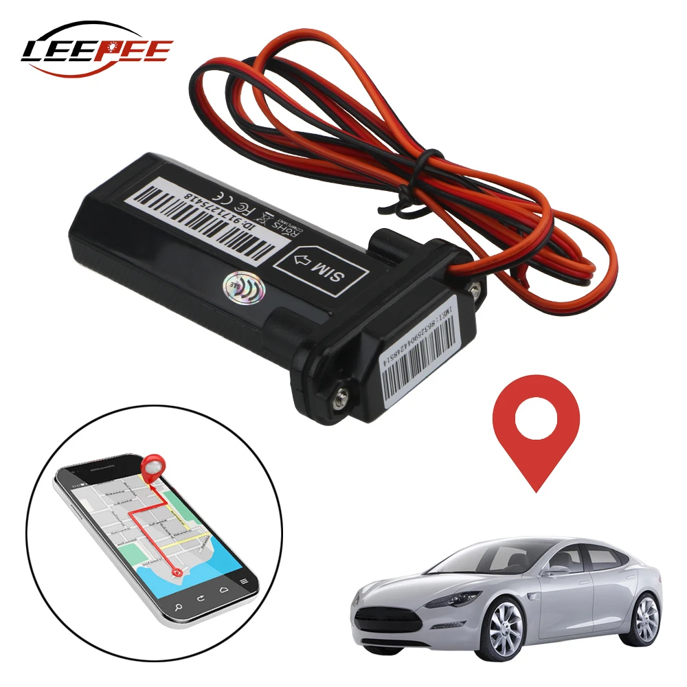 Wissen tieners gebaar Motorcycle Bike Car GPS Tracker Locator GSM Real Time Tracking Free APP  Anti theft Device Mini Motor Electrocar Auto Accessories|GPS Trackers| -  AliExpress