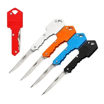

NICEYARD Mini Keychain Knife Peeler Camping Outdoor Survive Tools Self-defense Paper Cutter Key Fold Knife Letter Box Opener