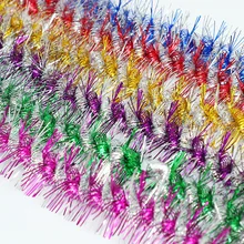 2 м двойные Китайские драконы рождественские шерстяные топы латте арт Свадебные праздничные принадлежности сцена декоративный магазин цветные полосы Decoratio