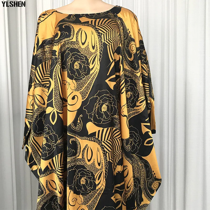 Super Size African Dresses For Women 2020 Summer Loose Style Printed African Long Maxi Dress Dashiki Boubou Robe Africaine Femme 04
