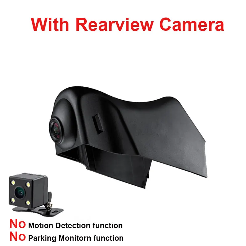 With Rear Lens Kampacar Novatek 96658 автомобильный wifi DVR видеорегистратор камеры Авто видео рекордер для Jaguar F-TYPE XE XJL wifi Автомобильные видеорегистраторы - Название цвета: With Rear Lens