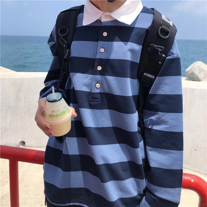 Oversized striped sweatshirt Clearance