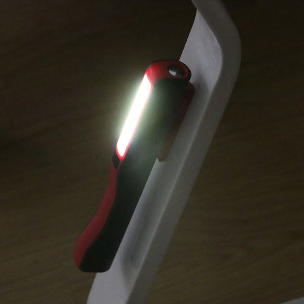 Mini Pen Type COB LED Flashlight Multifunction Torch Light Magnetic Working Inspection Lamp USB Charging Pocket Light