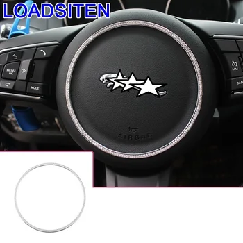 

Modified Decorative Auto Control System Steering Wheel Interior Modification Accessory Covers Sticker Strip 18 19 FOR Jaguar XEL