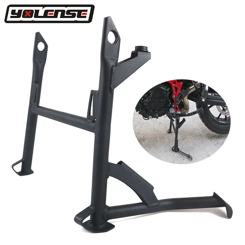 Alpha Rider Motorcycle Center Stand Center Kickstand Kick Stand Side Bracket Mount For BMW F800GS ADVENTURE ADV 2008-2016