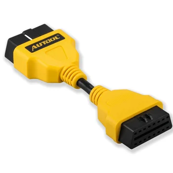 

AUTOOL 14CM OBD2 Extension Cable Car Pro/Pro3/V/GOLO/Mdiag Extend Obd Ii Connector OBD Adapter OBD2 Extension Cable