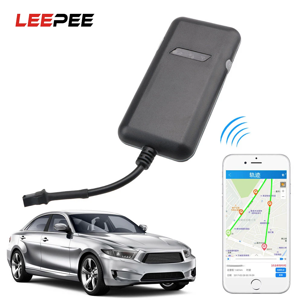 Leepee Gt02a Locator Realtime Location Tracking Car Gps Tracker