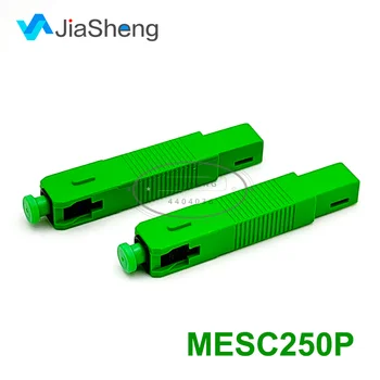 

UNIKIT MESC250P 100 PCS/Lot SC APC SC UPC Fast Connector Mechanical Fiber Optic Connector-Fiber Pre-embedded