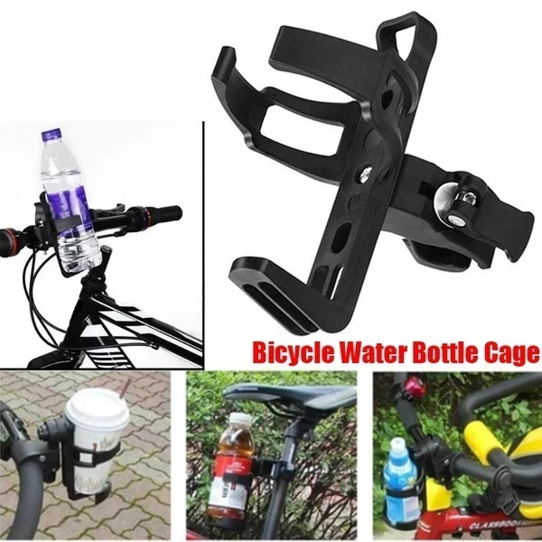 Bicycle Beverage Water Bottle Holder Bike Cup Holder 360 Degree Rack Cage for MTB Bike Bicycle Stroller Motorcycle Cycling Parts