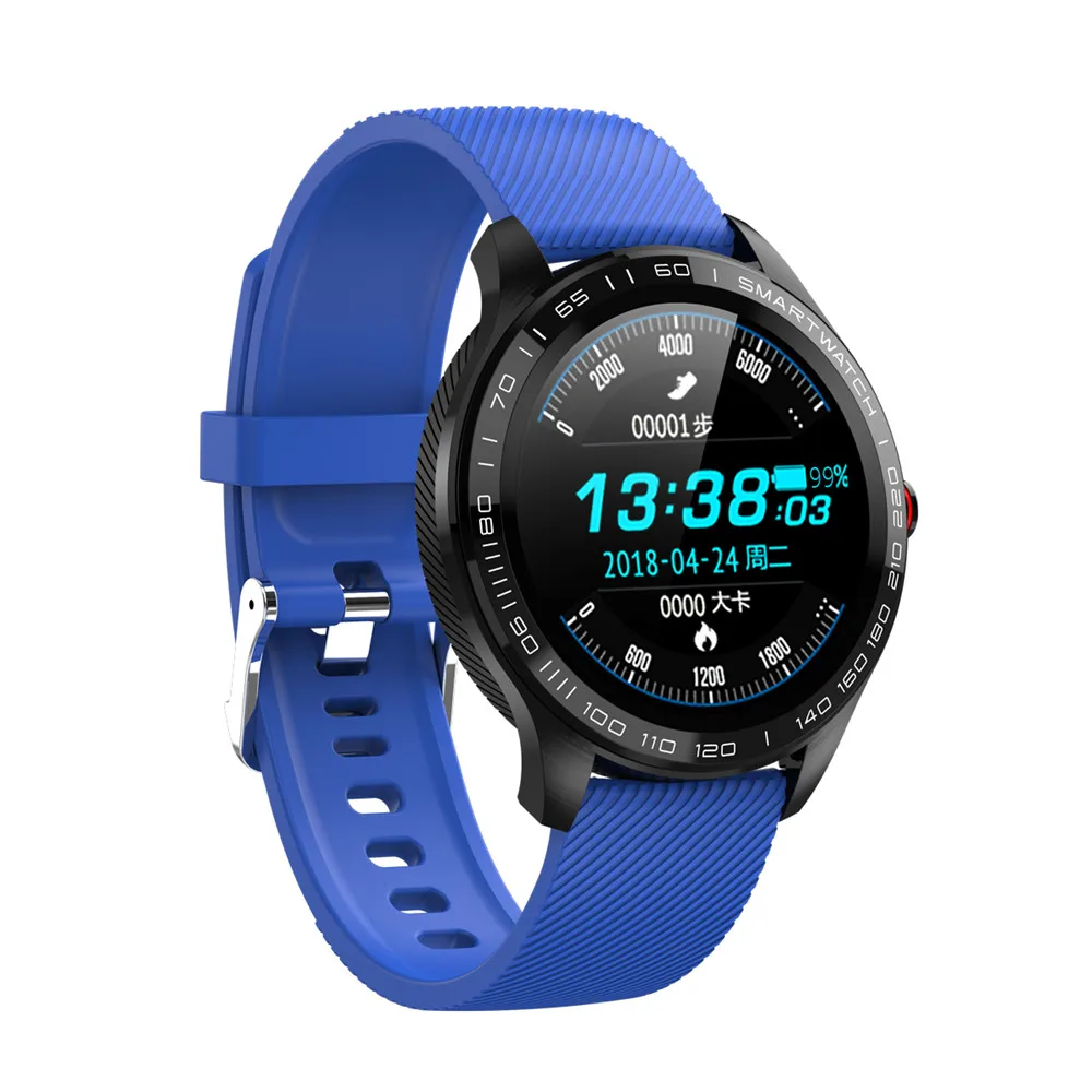 L9 мужские Смарт-часы ЭКГ PPG сердечный ритм кровяное давление Fitnesss трекер IP68 Водонепроницаемый Bluetooth бизнес умные часы VS L5 L7 L8