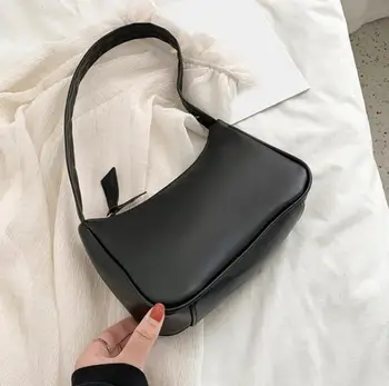 

Hot 2020 Women Trendy Baguette Handbag Female Small Subaxillary Bags Casual Mini Fashion Shoulder Bag