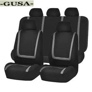 Fundas Asientos Coche Asiam dacia Duster - Tejido Microfibra Naranja +  Negro