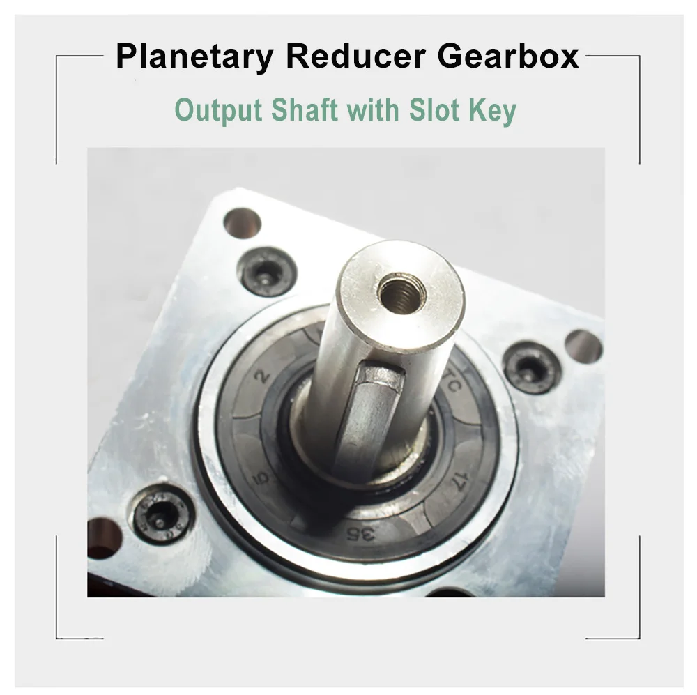 Nema 23 Planetary Gearbox 57mm Motor Reducer Ratio 4 5  10 16 20~50:1  Motor Gear for Nema23 57mm Stepper Motor 4000rpm