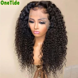 13x4 Lace Frontal Wig Brazilian 30 Inch Curly Lace Front Human Hair Wigs For Women Afro Kinky Curly Wig Human Hair Closure Wig