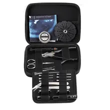 Goforvape 8 в 1 Vape набор инструментов комбинированный набор полный DIY набор джиг Пинцет плоскогубцы сумка для электронной сигареты