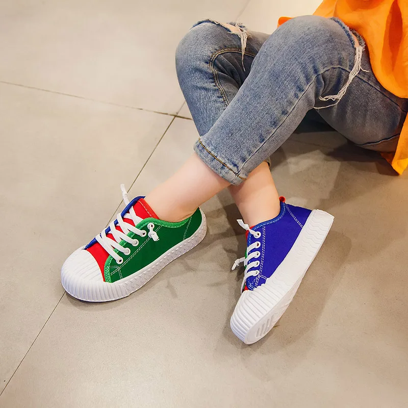 

Girls Shoe Children BOY Kids Children Mixed Colors Low Top Children BOY Kids Childre