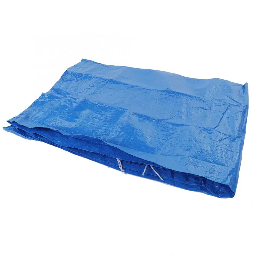 

Swimming Pool Cover Cloth PE Tarpaulin Waterproof Poncho Dust Cover