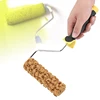 Paint Texture Tool Pattern Paint Imitation Seaweed Sponge Roller Brush Ornament with Handle Artistic for Home Wall Decor 1