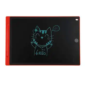 

12Inch Portable Digital Lcd Drawing Tablet Writing Graphic Board Memo Notes Reminder Notepad With Stylus Pen With Cr Battery For