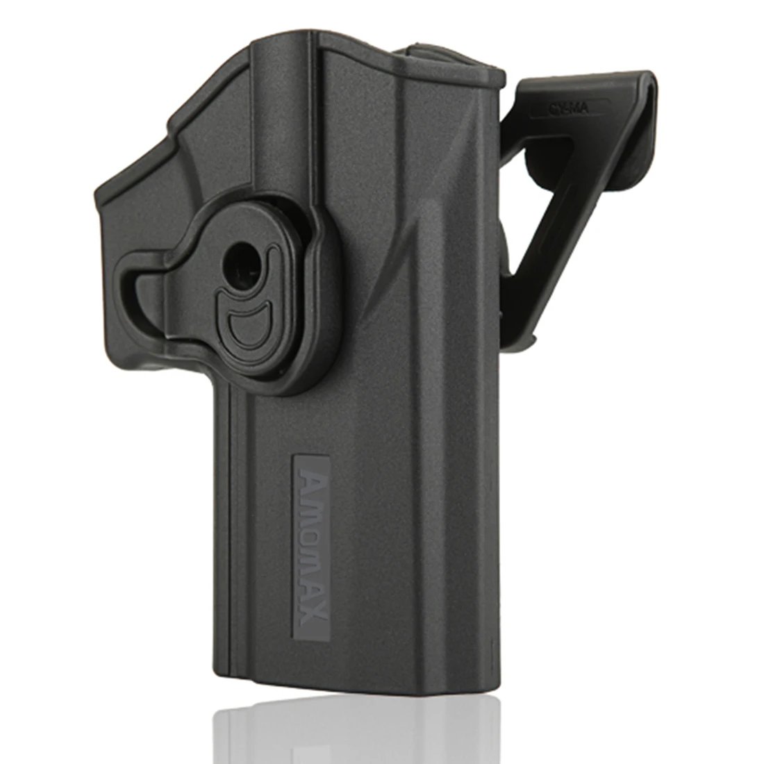Amomax Регулируемая тактическая кобура для Sig Sauer P320-правша черная(стандартная только с поясной пластиной, без других аксессуаров