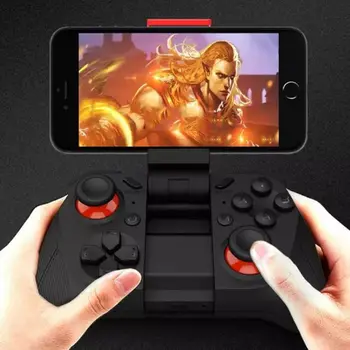 

Cell Phone Game Controller Bluetooth Joystick Controller for Smartphone Gamepad M2EC