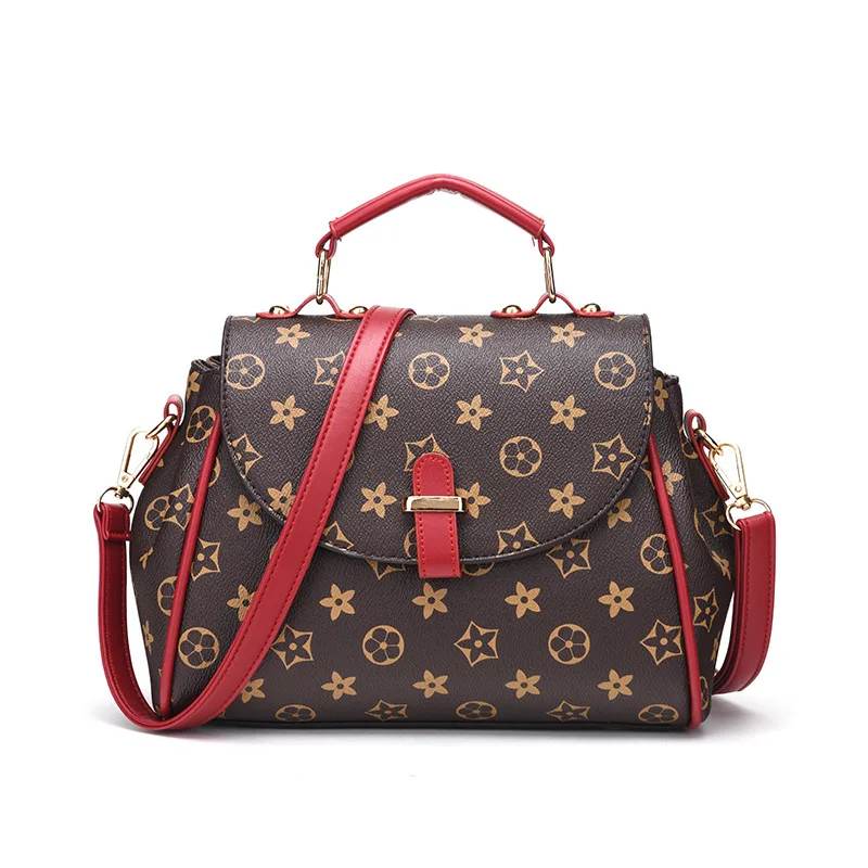 

Small Bag Women's 2018 Autumn New Style Korean-style Versatile Fashion Printed Square Sling Bag Simple Single-shoulder Crossbody