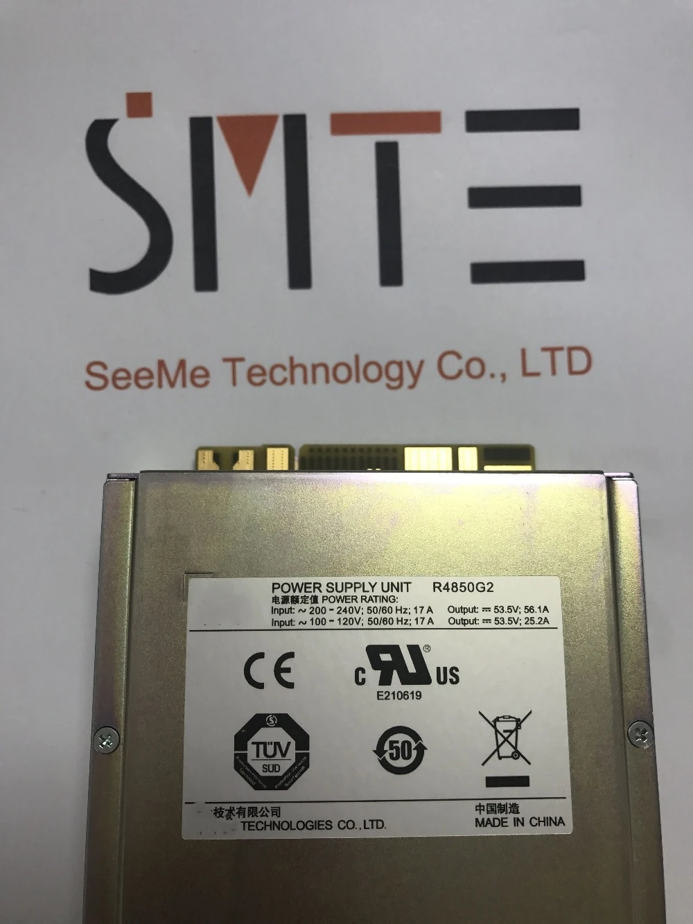 R4850G2 rectifier module 48V/56A communiction