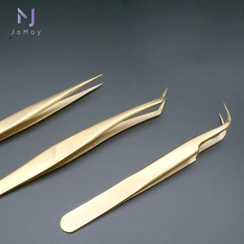 

Makeup Professional Eyelash Tweezers 3D Volume Eyelash Extension Tweezer Fan Lash Eyebrow Tweezers Excellent Closure