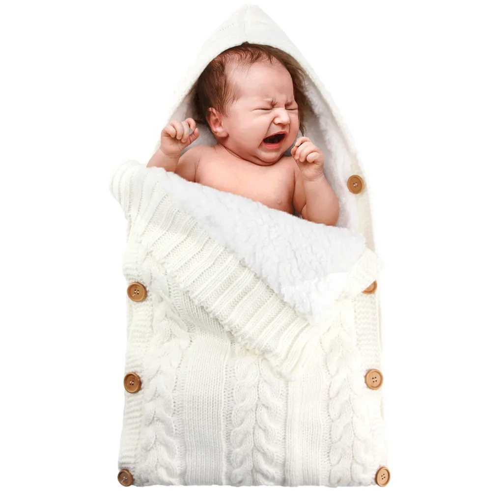 Пеленальный спальный мешок для маленьких детей, милый мягкий спальный мешок для коляски, обертывающийся конверт для новорожденных, Детские спальные мешки