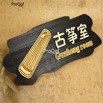 

ProQgf 1Pcs A Set customized wood minshuku Room Board 30*12cm guzhenshi
